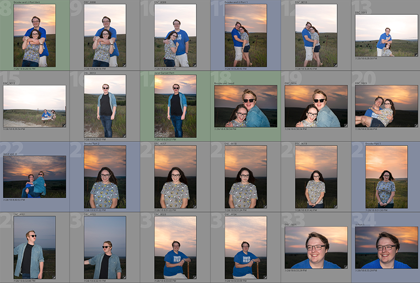 En-mass photo culling process